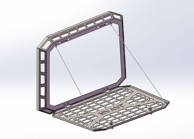 猛龙侧窗保护架