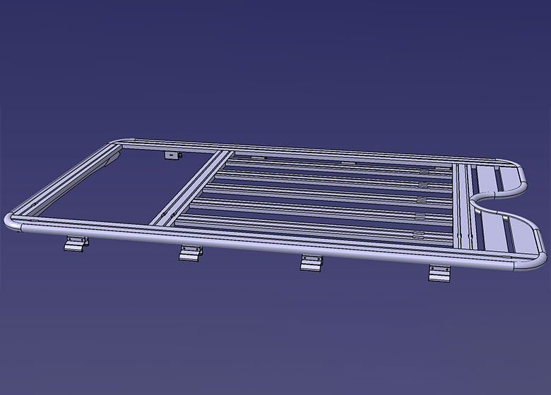 坦克300/400
全焊接平台