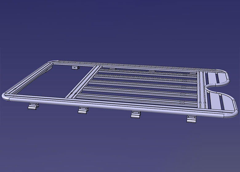 坦克300/400
全焊接平台